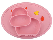 Load image into Gallery viewer, Qshare Baby Silicone Tableware Children Food Feeding Container Placemat Infant Feeding Cup Baby Dishes Suction Bowl Kids Plate