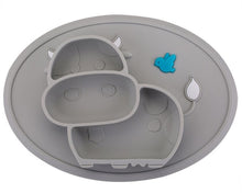 Load image into Gallery viewer, Qshare Baby Silicone Tableware Children Food Feeding Container Placemat Infant Feeding Cup Baby Dishes Suction Bowl Kids Plate