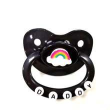 Load image into Gallery viewer, Ddlg Abdl Pacifier Classic Customized Silicone Adult Baby Pacifier Plus SizeLittle Space Daddys Girl Daddy Dom

