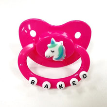 Load image into Gallery viewer, Ddlg Abdl Pacifier Classic Customized Silicone Adult Baby Pacifier Plus SizeLittle Space Daddys Girl Daddy Dom
