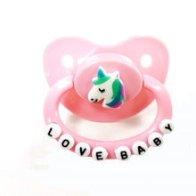 Load image into Gallery viewer, Ddlg Abdl Pacifier Classic Customized Silicone Adult Baby Pacifier Plus SizeLittle Space Daddys Girl Daddy Dom
