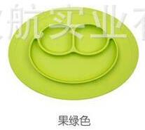 Load image into Gallery viewer, New Spot Owl Style Cartoon-in-one Silica Gel Children&#39;s Dinner Plate with Non-Slip and Subsidiary kids Plate
