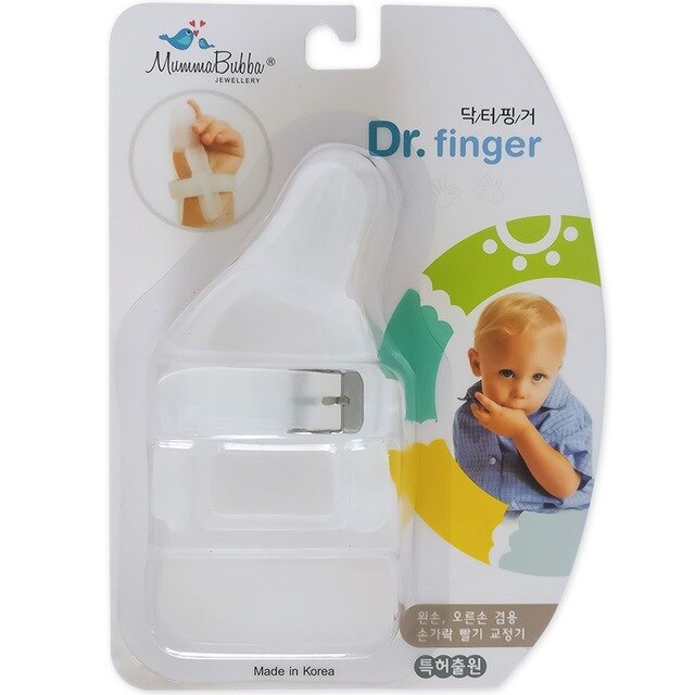 Multicolor Non-Toxic Silicone Baby Nipple Thumb Sucking Stop Finger Guard Treatment Kit to Stop Thumb Sucking Bite Correction